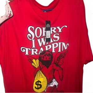 Fashion Nova Red Graphic Tee